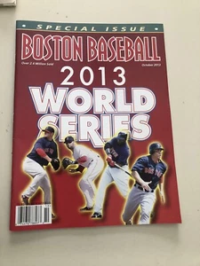 Boston Baseball Magazine Edición Especial Octubre 2013 Serie Mundial - Imagen 1 de 2