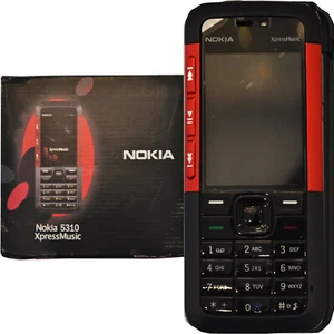 2.1" Nokia 5310 Xpress Music Edition 30MB Red/Black Factory Unlocked 2G OEM - Picture 1 of 6