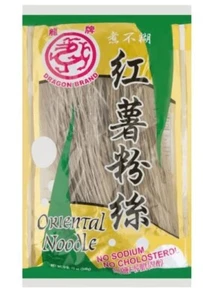 Fideos de batata - sin sodio, sin colesterol, 12 oz 红薯粉丝 - Imagen 1 de 3