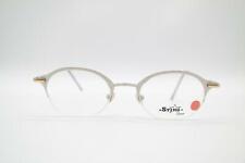 Vintage Sting by Atair 3993 Silver Gold Half Brand Glasses Eyeglass Frame NOS