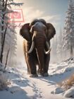 Digital Image Picture Wallpaper Background Desktop Ai Art Mammoth
