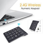 Wireless 2.4G Mini USB 18 Keys Number Pad Numeric Keypad Keyboard For PC Lap q-2