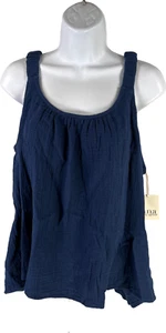 NEW Anna Women’s Navy Blue Tank Top - XXL Petite - Picture 1 of 5