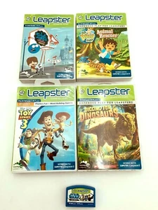 Leapster Leap Frog Game Lot of 5: Jedi Math Toy Story 3 Dinosaurs Diego Foster's - Picture 1 of 12