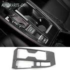 For Honda Accord 2023-2024 Black Steel Inner Gear Shift Panel Frame Cover Trim