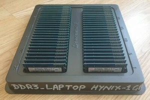50GB Hynix (50x 1gb) RAM MEMORY DDR3-2Rx16 PC3-10600S (ALL matching sticks TRAY) - Picture 1 of 9