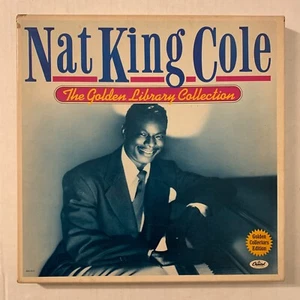 Nat King Cole Golden Library Collection 4 Cassette Box Set 1984 Capitol Records - Picture 1 of 16