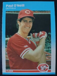 Paul O'Neill Rookie Card (RC) - Cincinnati Reds - 1987 Fleer Baseball #U-94