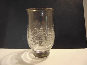 Arbys LIBBEY Winter White Tulip Tumbler - Picture 1 of 6