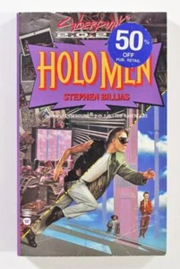Holo Men by Stephen Billias 1996 Warner Books PB Cyberpunk 2.0.2.0 - Picture 1 of 2