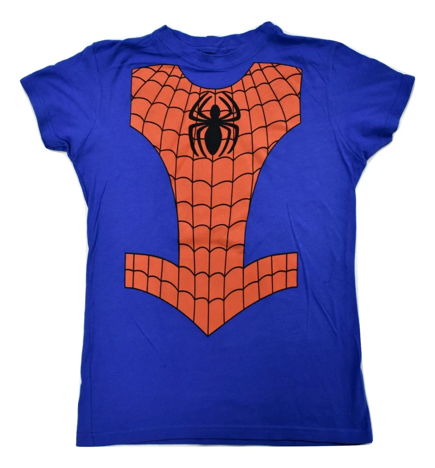 Marvel Womens Spiderman Costume Shirt New M - Image 1 of 1