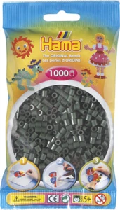 1000 bolsas de cuentas Hama - color oliva - 207- 28 - cuentas de hierro en medio - Imagen 1 de 1