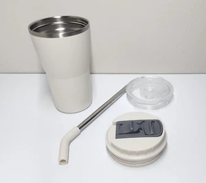 14oz Stainless Steel Leak Proof Tumbler, Insulated Coffee Mug with Lid and St... - Picture 1 of 15