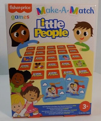Fisher Price Make-A-Match Little People Memory Game  - Image 1 of 4
