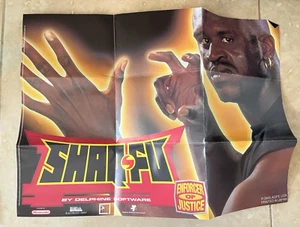 Shaq-fu Poster Super Nintendo SNES - Imagen 1 de 3