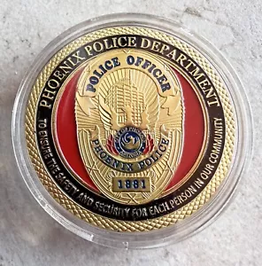 CITY OF PHOENIX POLIZIA DEPT Moneta sfida - Foto 1 di 3