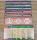 10x Reference Cards Parts from Original Vtg 1986 Shogun Board Game