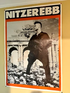 Nitzer Ebb Showtime 1990 EBM Douglas McCarthy/Bon Harris Mute Subway Poster - Picture 1 of 9