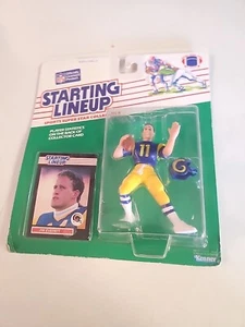 1989 Startaufstellung Kenner NFL Jim Everett. RAMS. Figur/Karte/ Helm.  Neu! - Bild 1 von 7