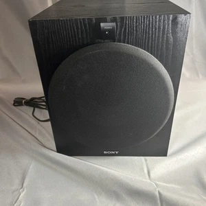SONY SA-W2500 Subwoofer 10" 70W Potenziato con Controllo Crossover PULITO TESTATO FUNZIONANTE - Foto 1 di 15