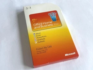 Microsoft Office Home And Business 2010 Product Key Card (PKC) - Picture 1 of 4