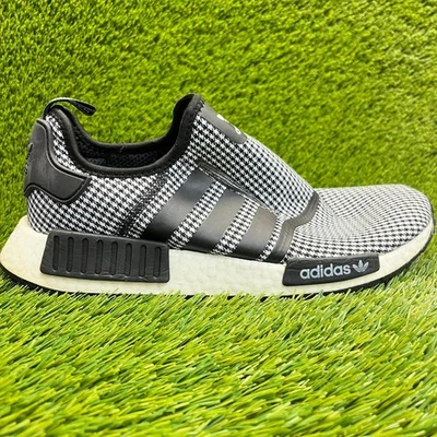 Adidas NMD_R1 Hombres Talla 11 Negro Blanco Atlético Correr Caminar Zapatos Tenis Foto 1 de 4