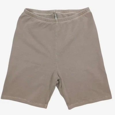 Pantalones Cortos de Bicicleta SKIMS Algodón Acanalado - Talla S - Beige / Taupe Foto 1 de 4