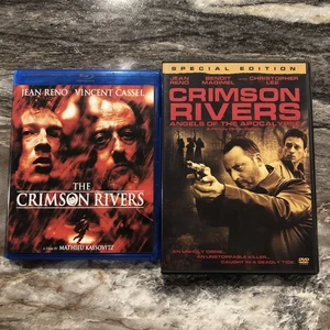 The Crimson Rivers Jean Reno Blu-ray DVD Combo Set Vincent Cassel Like New - Picture 1 of 14