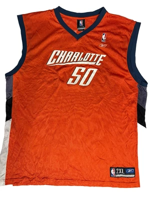 Camiseta deportiva de baloncesto Reebok NBA Charlotte Bobcats Emeka Okafor #50 - ¡REBAJADA! Foto 1 de 4