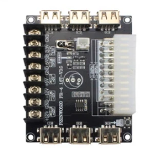 24 Pins ATX Supply Board and Acrylic Case Kit Module Adapter Connector4842 - Afbeelding 1 van 6