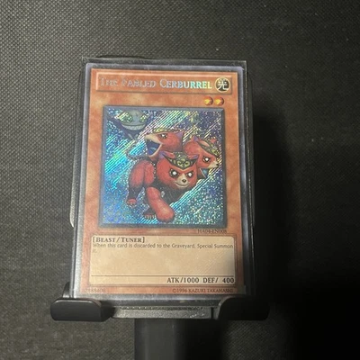 Yu-Gi-Oh! The Fabled Cerburrel HA04-EN008 Secret Rare 1st Edition Nr Mint - Image 1 of 3