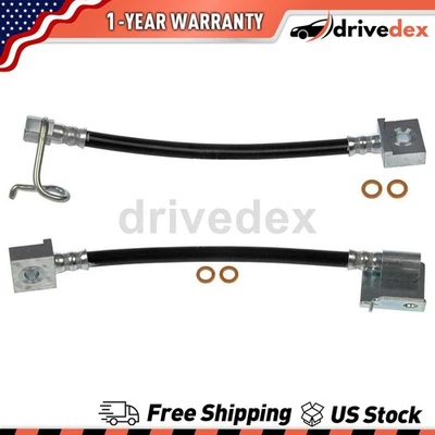 Pair Dorman - First Stop Brake Line Hose Fits 2016 Ford F-450 Super Duty Foto 1 de 4