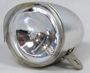 Spanninga Trendo XB Cromo Bicicleta Bicicleta Faro Lámpara LED H044302 Pilas AA - Imagen 1 de 5