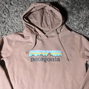 Sudadera con Capucha Patagonia Uprisal Logo Mujer Pequeña STY39557 Cordón Pastel - Imagen 1 de 20