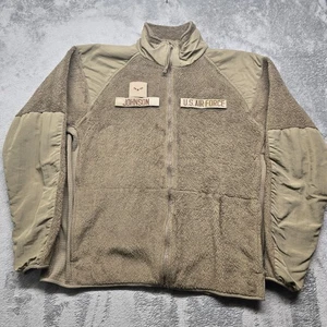 Polartec USGI US Air Force Gen III Cold Weather Jacke Unisex Braun Fleece M Reißverschluss - Bild 1 von 13