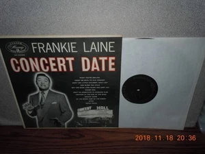LAINE,FRANKIE  Vinyl lp...CONCERT DATE..MERCURY..VG++/VG...'57 - Picture 1 of 2