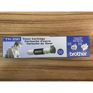 Brother TN-250 Toner Printer OEM Black Toner Ink Cartridge Sealed New Genuine - Picture 1 of 3