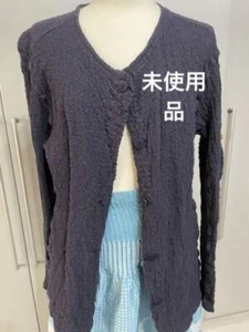 ISSEY MIYAKE Navy Cardigan FREESIZE Women 2409141 - Picture 1 of 4
