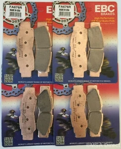EBC Sintered FRONT and REAR Brake Pads For YAMAHA YXZ1000 YXE1000 (2016 to 2024) - Picture 1 of 1