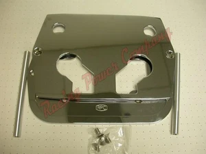 RPC R6323 Optima Battery 34/78 Smooth Aluminum Hold Down Tray Red/Yellow - Picture 1 of 1