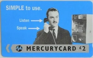 Mercurycard £2 Phonecard - Henry Enfield SIMPLE TO USE. Good used condition - Picture 1 of 1