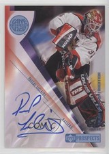 2001-02 Upper Deck CHL Prospects Game Used Edition Pascal Leclaire #A-PL Auto