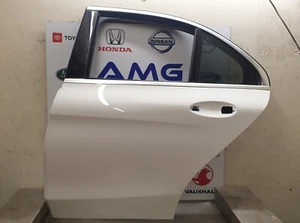 MERCEDES C CLASS W205 MK4 2014-2021 SALOON PASSENGER SIDE REAR DOOR IN WHITE - Picture 1 of 14