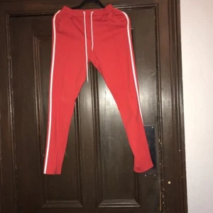 Miss guided Uk 6 Red pants with white stripe - Picture 1 of 4