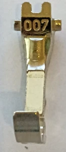 BERNINA old style zipper foot #007, genuine Swiss made, SWISS logos on shaft. - Picture 1 of 3