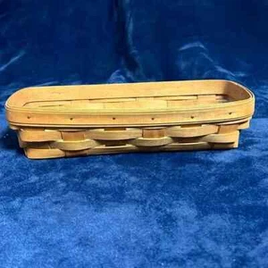 VTG Long Longaberger Basket - Picture 1 of 5