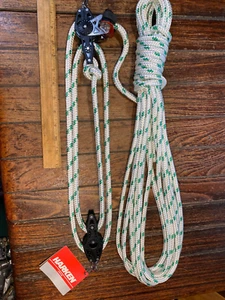 Nuevo bloque/aparejo Harken Carbo 40C 4:1, hoja principal, Vang con 40' nueva línea de 3/8" - Imagen 1 de 11