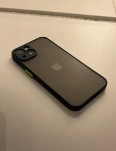 Blue Transparent Case For iPhone 13 - Zdjęcie 1 z 4