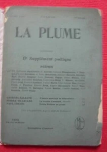 La Plume - n° 343-344 - 1er-15 Août 1903- revue littéraire et artistique - - Picture 1 of 1