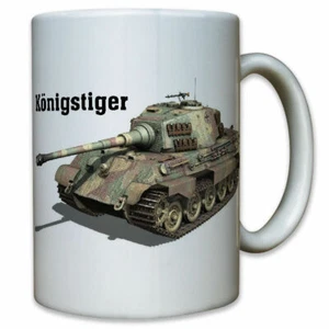 Königstiger Panzer Tiger 2 Wh Modellbauer Becher Tasse #9135 - Picture 1 of 1